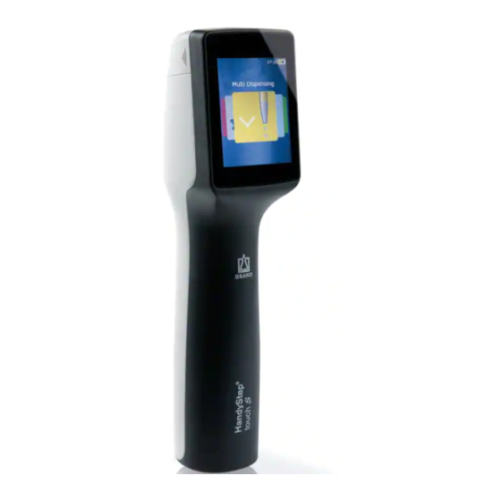 BRAND HandyStep touch Operating Manual