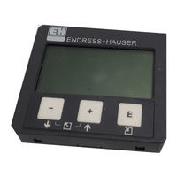 Endress+Hauser VU331 Installation Instructions Manual
