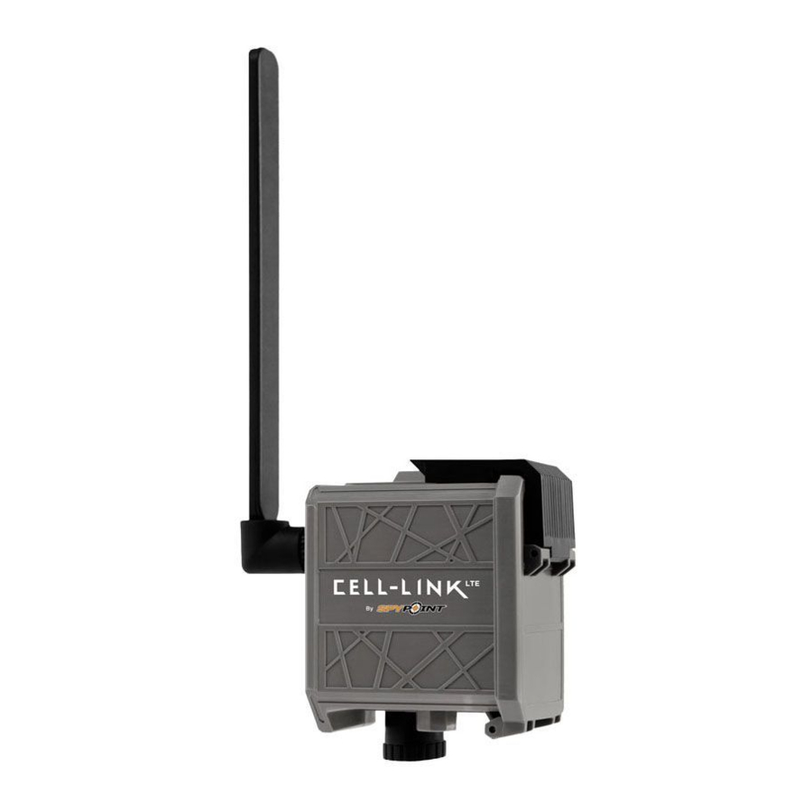 SPYPOINT CELL-LINK - Universal Cellular Adapter Manual