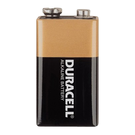 Duracell Coppertop MN1604 Specification Sheet