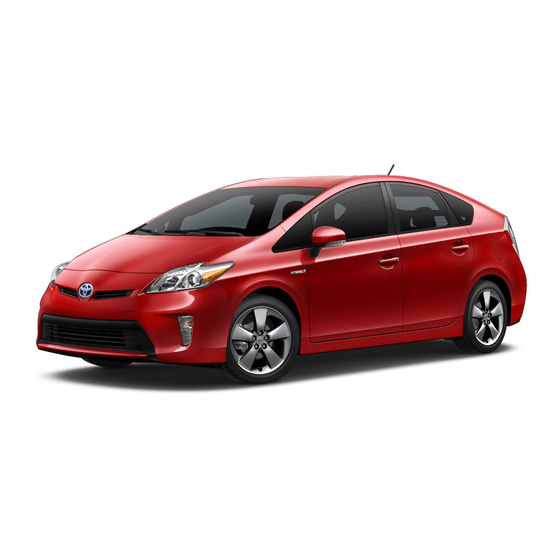 TOYOTA 2015 PRIUS C QUICK REFERENCE MANUAL Pdf Download | ManualsLib