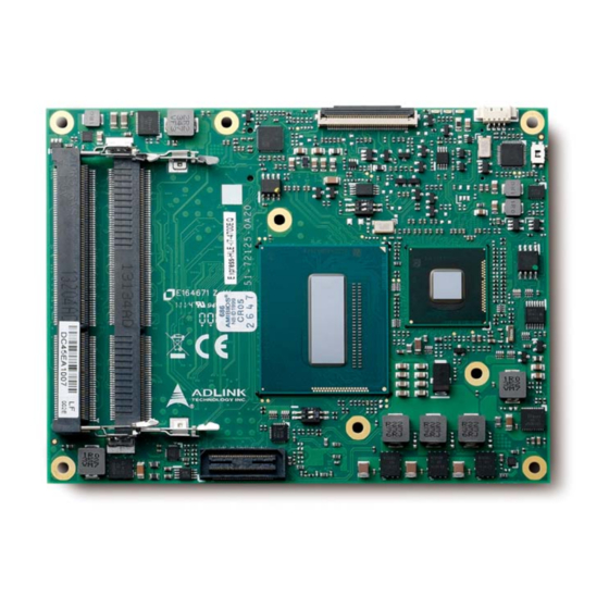 ADLINK Technology COM Express Express-HLE User Manual