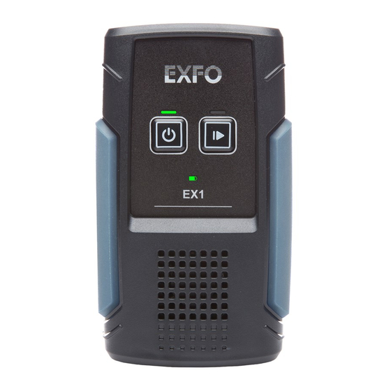 EXFO EX1 User Manual