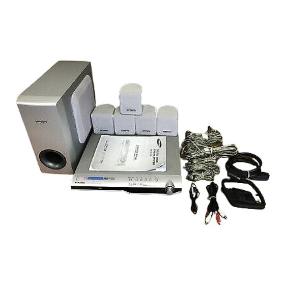 Samsung HT-DS110 Instruction Manual