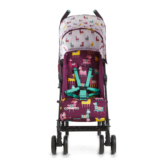 Cosatto supa 2018 Baby Stroller Manuals