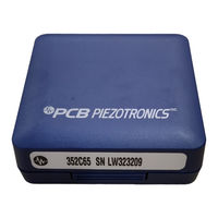 PCB Piezotronics PCB-(M)352C65 Installation And Operating Manual
