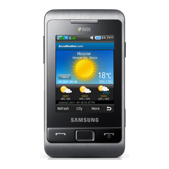 Samsung GT-C3332 User Manual