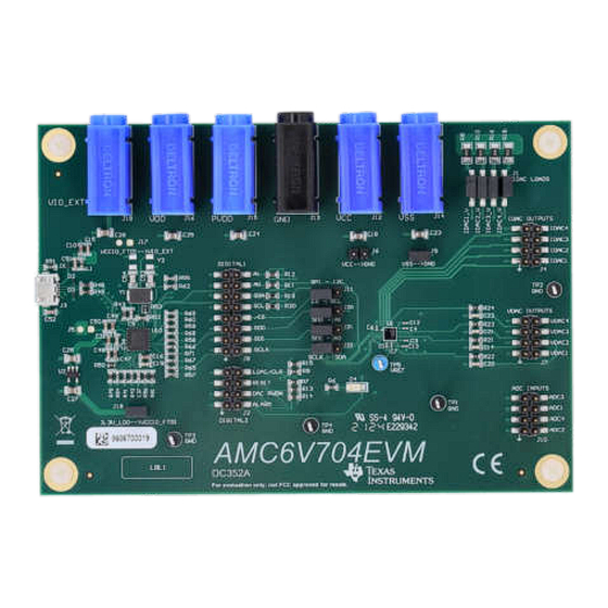 Texas Instruments AMC6V704 User Manual