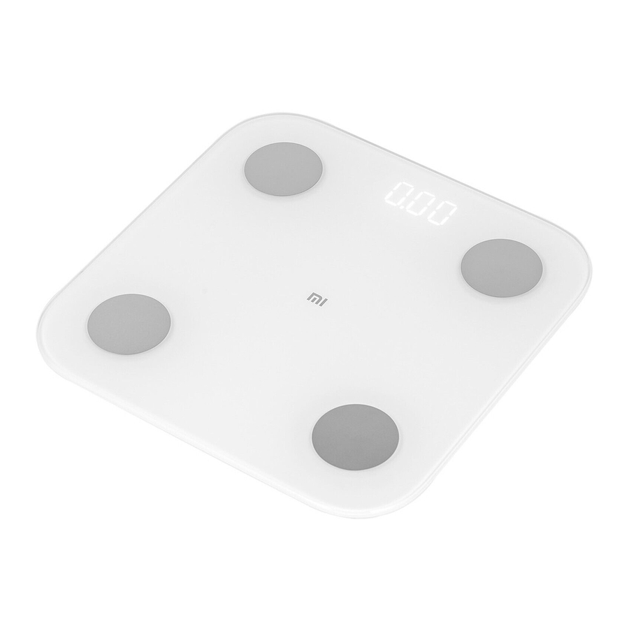 Xiaomi Mi Body Composition Scale 2 Manual