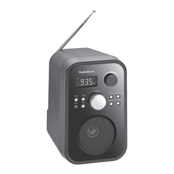Radio Shack 1201479 User Manual