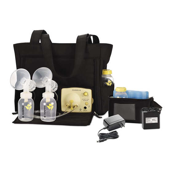 Medela Pump In Style Advanced Instructions For Use Manual