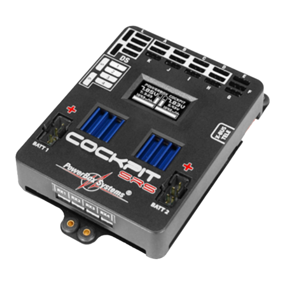 PowerBox Systems cockpit Instruction Manual