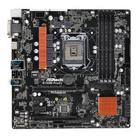 ASROCK B150M Pro4V Manual
