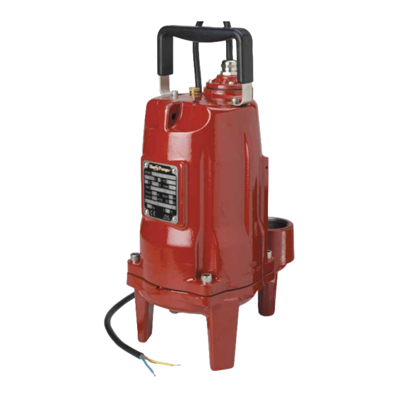 Liberty Pumps PRG102M-3E Owner's Manual