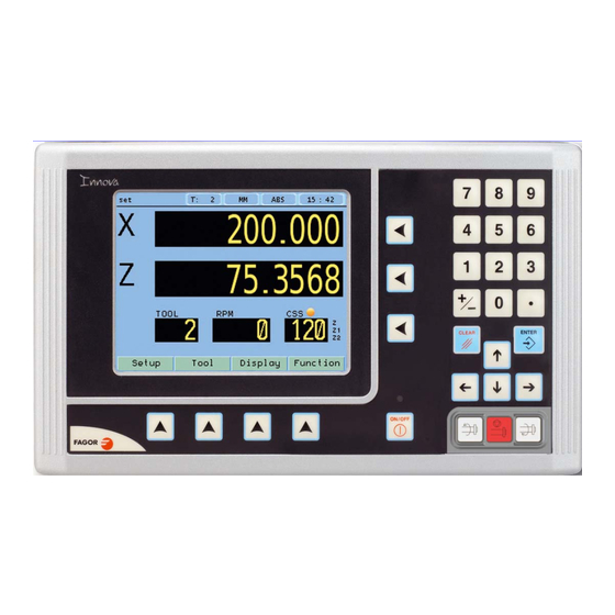 Fagor Innova 40i TS Installation & Operation Manual