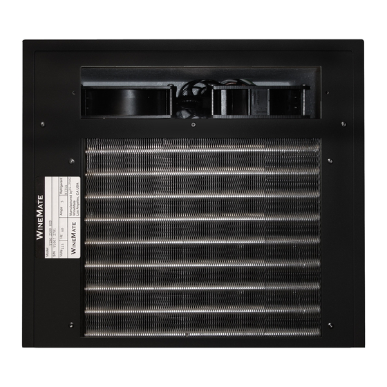User Manuals: Vinotemp WINE-MATE VINO1500HZD System