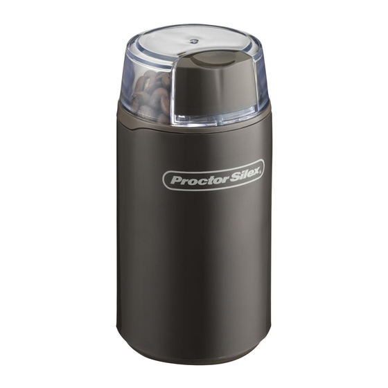 Proctor-Silex Fresh Grind 80300 Manual
