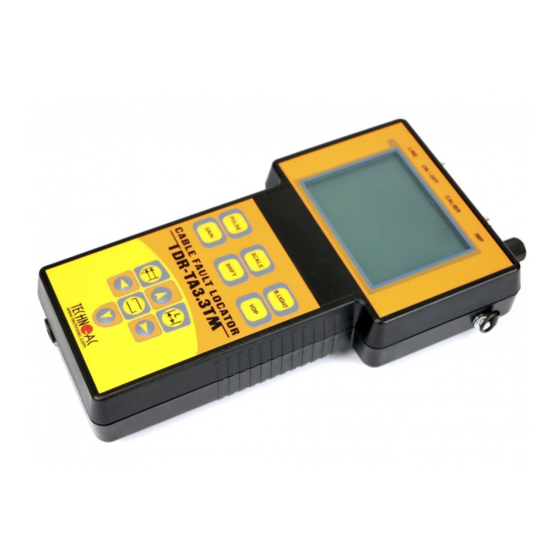 technoac TDR-TA3.3T User Manual