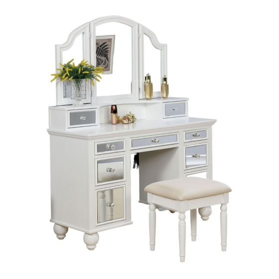 Furniture of America CM-DK6162 Assembly Instructions Manual