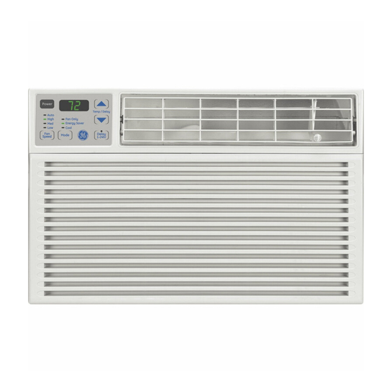 GE AEW10AN Room Air Conditioner Manuals