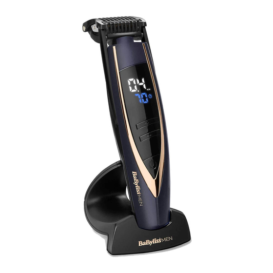 BaBylissMEN SUPER STUBBLE XTP Quick Start Manual