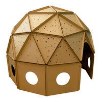 Cardboard Studio Play-netarium Dome Assembly Instructions Manual