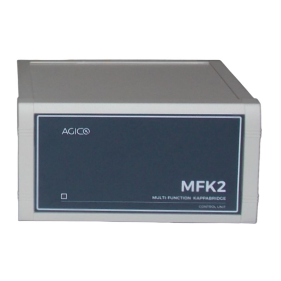 AGICO MFK2-FA User Manual