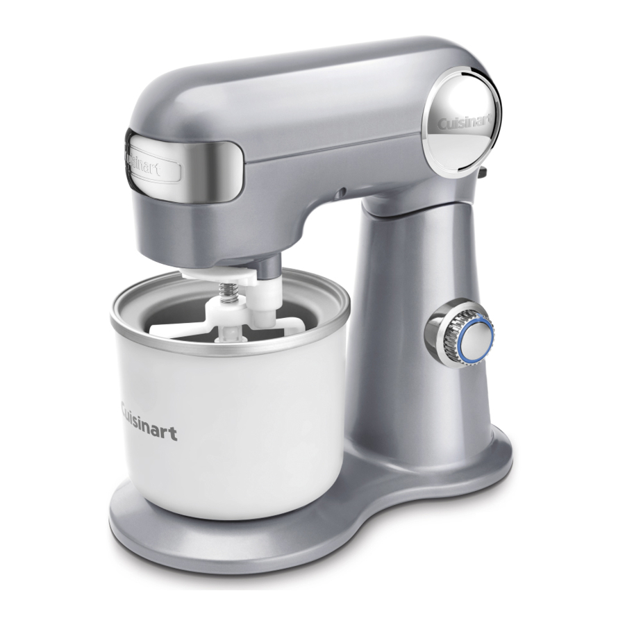 Cuisinart The Fruit Scoop IC-50 - Frozen Dessert Maker Attachment Manual