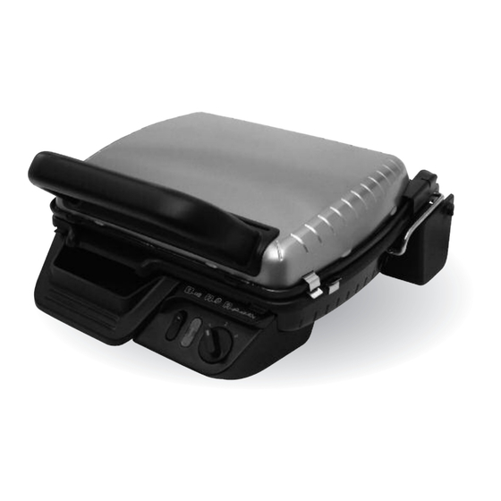 TEFAL ULTRA COMPACT HEALTH GRILL COMFORT Manual