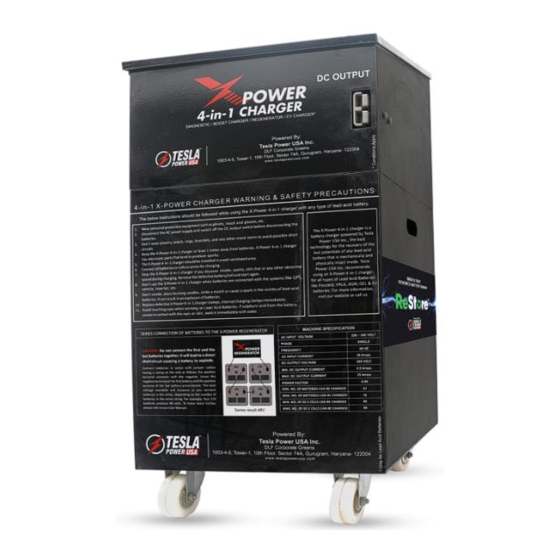 Tesla X power regenerator User Manual