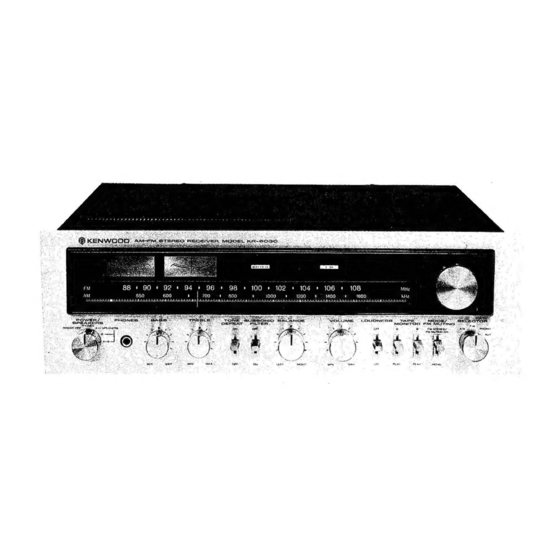 Kenwood KR-6030 Service Manual