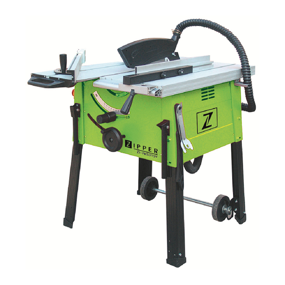 ZIPPER MASCHINEN ZI-FKS315 User Manual