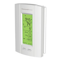Honeywell AQ1000TP2 - Programmable Hydronic Communicating Thermostat Owner's Manual