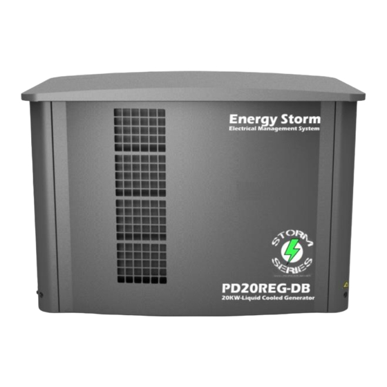 Lifan Energy Storm PD20REG-DB Owner's Manual