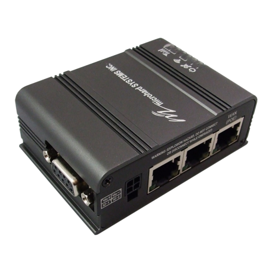 User Manuals: Microhard systems BulletPlus LTE Gateway