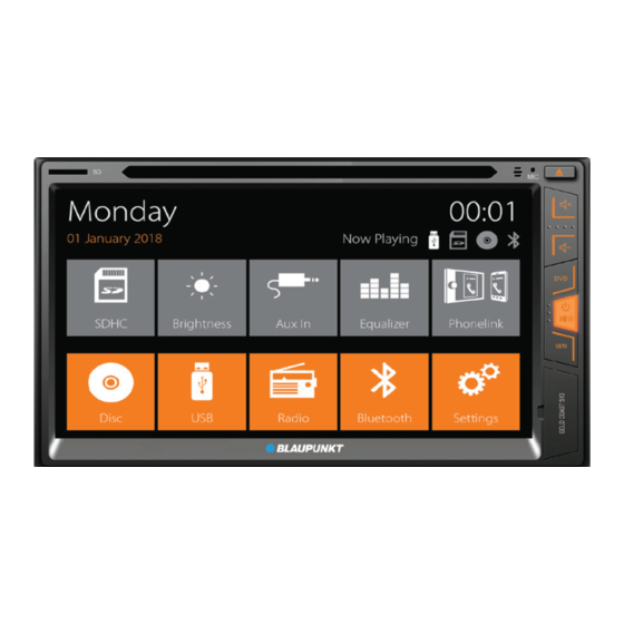 Blaupunkt GOLD COAST 510 Operating And Installation Instructions