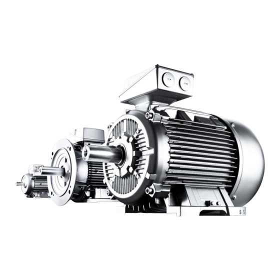 Siemens SIMOTICS DP series Operating Instructions Manual