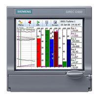 Siemens SIREC D300 Manual
