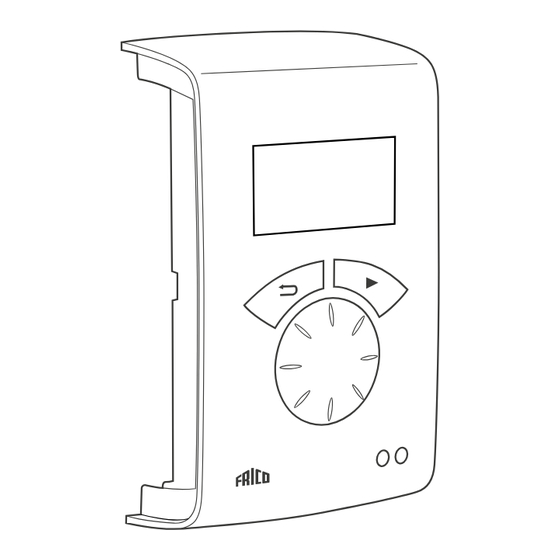 Frico SIRe AA Advanced Quick Manual
