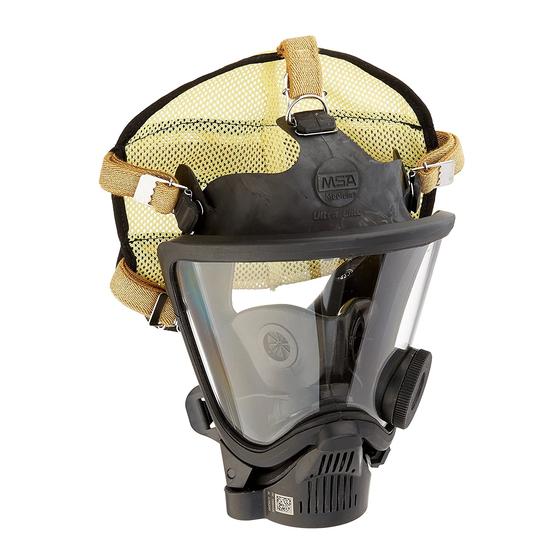 MSA Ultra Elite Responder Maintenance And Repair Manual