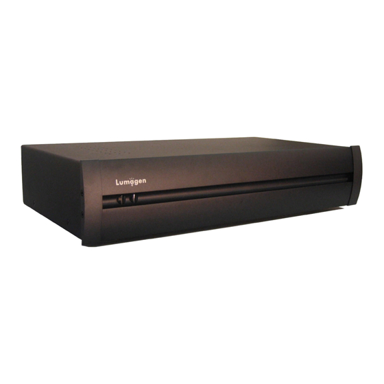 Lumagen RadianceXD Manual