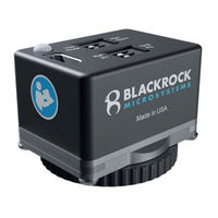 Blackrock Microsystems 10510 Instructions For Use Manual