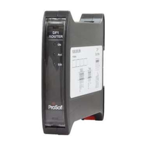 ProSoft PLX51-DF1-MSG Manuals