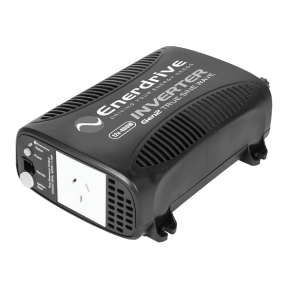 Enerdrive Gen2 TRUE SINE WAVE User Manual