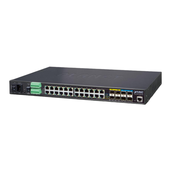 Planet Networking & Communication IGS-6325 Series User Manual