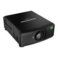 Delta Digital Projection E-Vision WUXGA Series Installation & Quick Start Manual