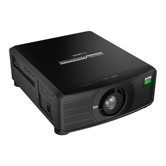 Delta Digital Projection E-Vision WUXGA Series Installation & Quick Start Manual