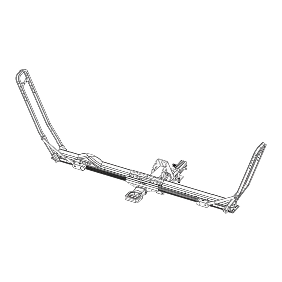 Hollywood Racks CROSSTRACK HR7160 Assembly Instructions Manual
