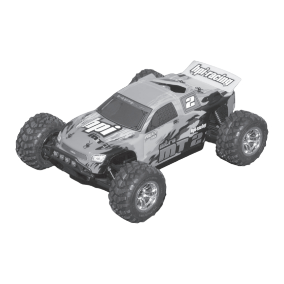 HPI Racing nitro mt-2 Instruction Manual