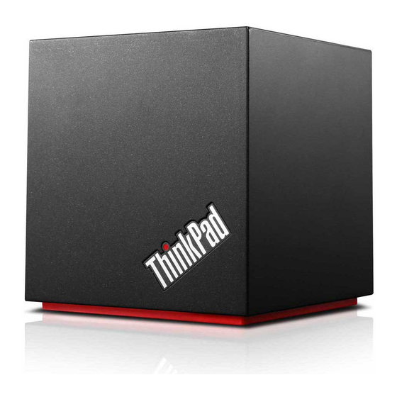 Lenovo ThinkPad WiGig Dock User Manual